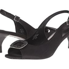 Incaltaminte Femei J Renee Classic Black Satin