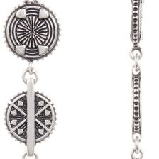 Lucky Brand Circle Drop Earrings MEDIUM GRE