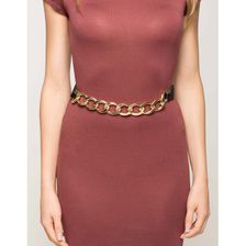 Accesorii Femei CheapChic Chain Accent Stretch Belt Black