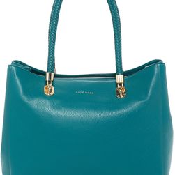 Cole Haan Benson Large Leather Tote ERNEST TEAL