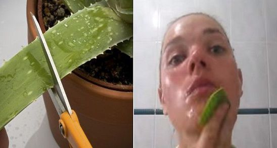 Si-a dat cu frunzele astea pe fata in fiecare seara timp de o saptamana si apoi a observat asta! Ce s-a intamplat cu tenul ei