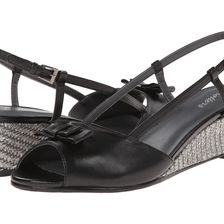 Trotters Milly Black Burnished Soft Kid Leather