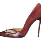 Incaltaminte Femei DSQUARED2 Pump Camoscio Ayers Bordeaux