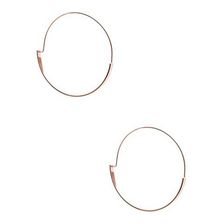 Bijuterii Femei GUESS Silver-Tone Hoop Earrings rose gold