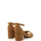 Incaltaminte Femei CheapChic Highlight Of The Day Chunky Heels Tan
