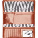 Accesorii Femei Hobo Sadie Leather Wallet EMBOSSED RUSSET