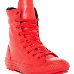 Incaltaminte Femei Converse Chuck Taylor Hi-Top Boot Women RED-RED-RED