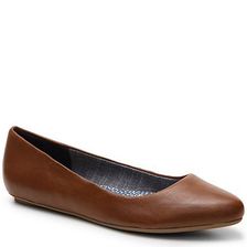 Incaltaminte Femei Dr Scholl\'s Dr Scholls Really Leather Flat Cognac