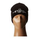 Accesorii Femei Betsey Johnson Crown Jewels Beanie Black