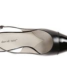 Incaltaminte Femei David Tate Grace Black Leather Black Patent Tip