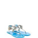 Incaltaminte Femei CheapChic Venomous Vixen Metallic Sandals Blue