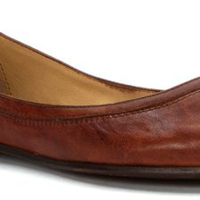 Frye Carson Ballet Cognac Antique Soft Vintage