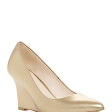 Incaltaminte Femei Cole Haan Emery Metallic Wedge Pump CH GOLD ME