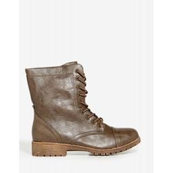 Incaltaminte Femei CheapChic Warrior-09 Not Over Yet Boot Olive