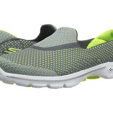 Incaltaminte Femei SKECHERS Go Walk 3 - Go Knit GrayLime