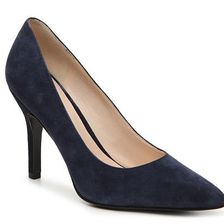 Incaltaminte Femei Nine West Shimmer Suede Pump Navy