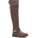 Incaltaminte Femei CheapChic Moto Ride Tall Boots Brown