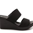 Incaltaminte Femei Crocs Leigh II Slide Wedge Sandal Black