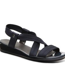 Incaltaminte Femei LifeStride Debutante Wedge Sandal Navy