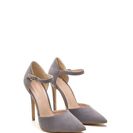 Incaltaminte Femei CheapChic Ladylike View Pointy Heels Grey