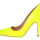Incaltaminte Femei Kate Spade New York Licorice Yellow Flouro Patent