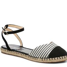 Incaltaminte Femei Ivanka Trump Rion Striped Flat BlackWhite