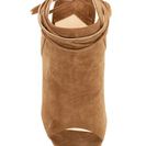 Incaltaminte Femei Isa Tapia Ellen Cutout Bootie Latte Suede