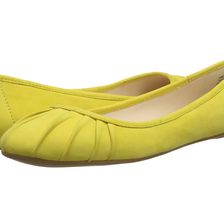 Nine West Blustery Yellow Nubuck