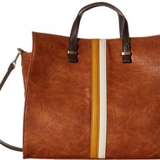 Gabriella Rocha Sanna Tote with Center Stripe Brown