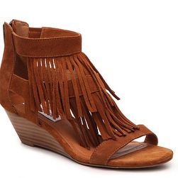 Incaltaminte Femei Steve Madden Amaaya Wedge Sandal Cognac