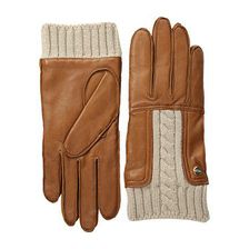 Accesorii Femei UGG Alexis Glove with Cable Knit Trim Chestnut M