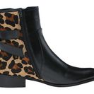 Incaltaminte Femei Vaneli Reetta Black NappaCamel Chag Hair CalfGold Buckle