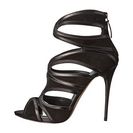 Incaltaminte Femei Alexander McQueen Sandal Pelle S Cuoio BlackBlack