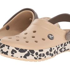 Incaltaminte Femei Crocs Crocband Leopard Clog GoldBlack Leopard