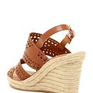 Incaltaminte Femei Rampage Ram Harper Laser Cut Wedge Sandal COGNAC PU