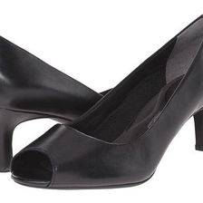 Incaltaminte Femei Rockport Total Motion Finula Peep Toe Black Calf