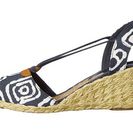 Incaltaminte Femei LAUREN Ralph Lauren Cala Modern NavyWhite Batik Tribal Cotton