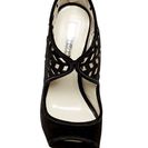 Incaltaminte Femei BCBGeneration Camdynn Laser-Cut Heeled Sandal BLACK 01
