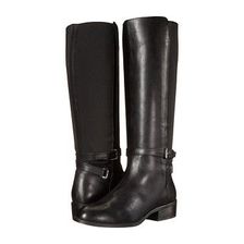 Incaltaminte Femei LAUREN Ralph Lauren Meranda Black Burn CalfElastic