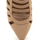 Incaltaminte Femei CheapChic Let\'s Vent Pointy Caged Cut-out Heels Taupe