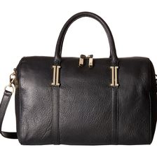 Ivanka Trump Hudson Barrel Satchel Black