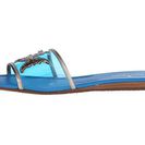 Incaltaminte Femei Kate Spade New York Tara Surf Blue VinylGold SpecchioGlitterMetallic Nappa