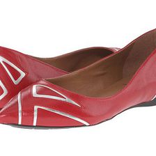 Incaltaminte Femei French Sole Quiver RedSilver Leather