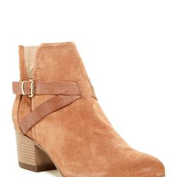 Incaltaminte Femei Manas Crisscross Buckle Strap Bootie LEGNO-NUDE