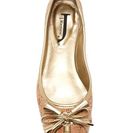 Incaltaminte Femei J Renee Racheal Cork Flat - Wide Width Available CORK-GOLD