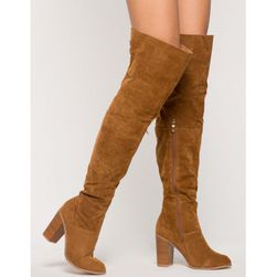 Incaltaminte Femei CheapChic Swoop In Boot Cognac