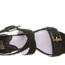 Incaltaminte Femei Johnston Murphy Katarina Reverse Ankle Strap Black Kid Suede