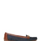 Incaltaminte Femei Anne Klein Denim Brown Norris Moc Toe Loafers Denim Brown