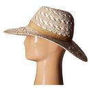 Accesorii Femei Steve Madden Floppy Woven Two-Tone Hat Ivory