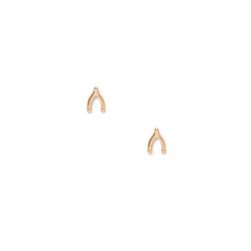 Bijuterii Femei Forever21 Wishbone Studs Gold